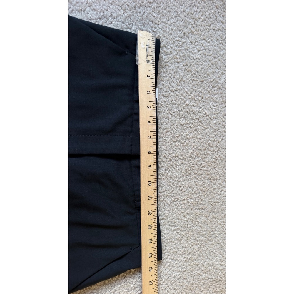The Row Pants Wool Blend Skinny Slim Leg Tailored Black Size 4 - Picture 5 of 11
